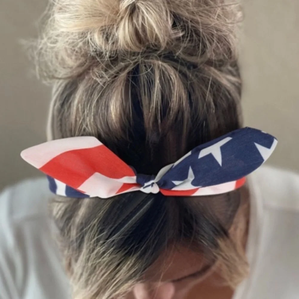 Flag patriotic headband
